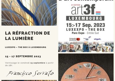 Expo à Luxembourg pour échanger directement et partager des émotions avec les artistes