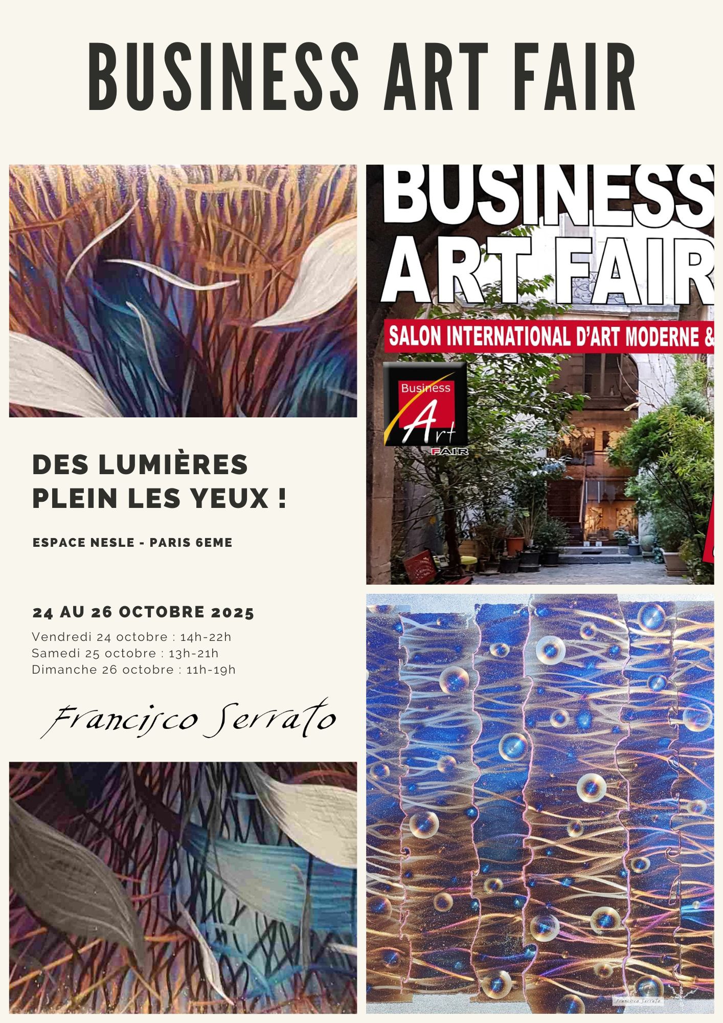 Expo à Paris pour échanger directement avec les artistes